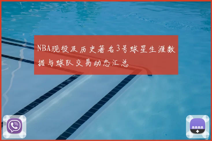 NBA现役及历史著名3号球星生涯数据与球队交易动态汇总
